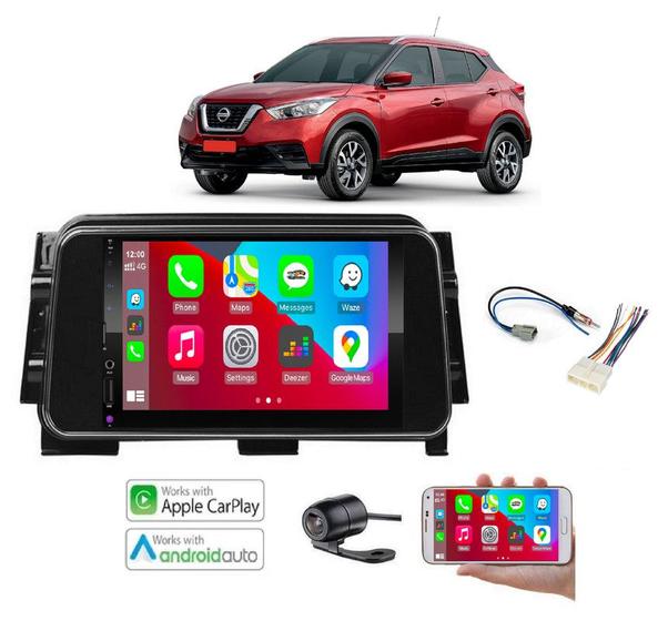 Imagem de Mp5 Multimidia Android Auto e iOS Carplay Kicks 2017 2018