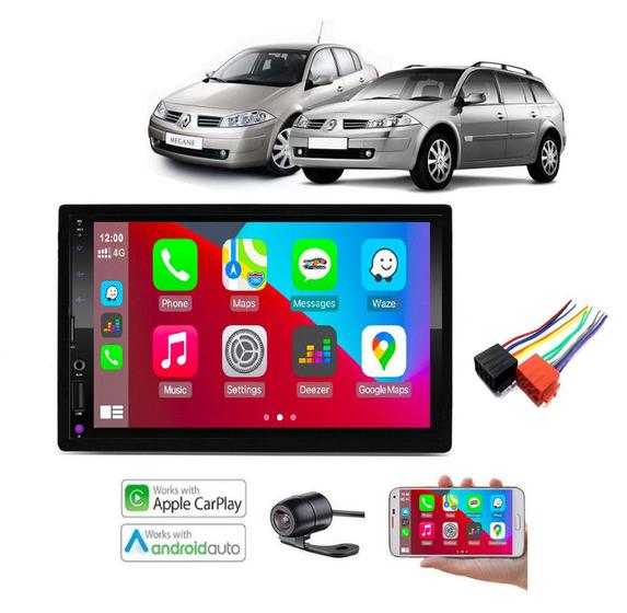 Imagem de Mp5 Multimidia Android Auto e iOS Carplay Megane 2012 2013