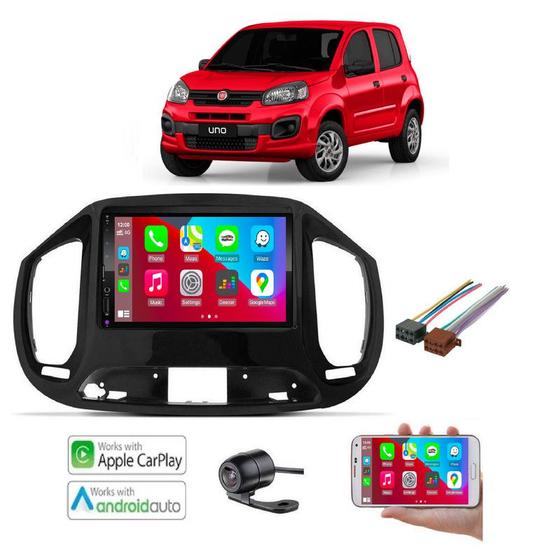 Imagem de Mp5 Multimidia Android Auto e iOS Carplay Uno 2015 2016 2017