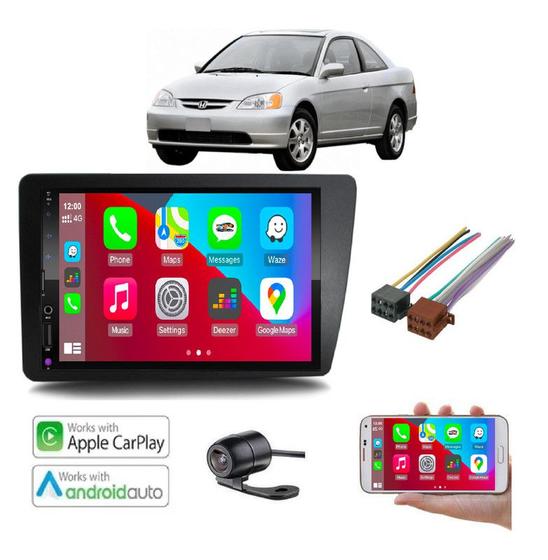 Imagem de Mp5 Multimidia Android Auto iOS Carplay Civic 2001 2002 2003