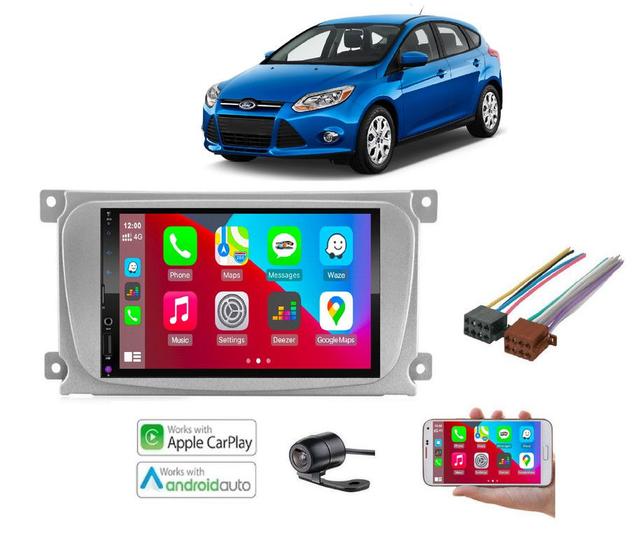 Imagem de Mp5 Multimidia Android Auto iOS Carplay Focus 2012 2013 2014