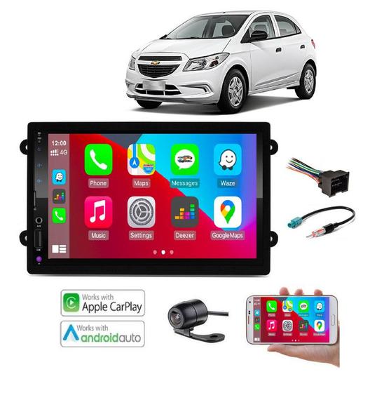 Imagem de Mp5 Multimidia Android Auto iOS Carplay Onix LT LTZ 12 a 19