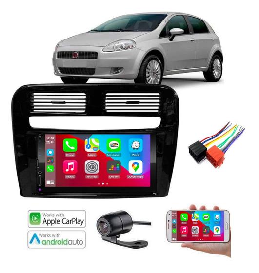 Imagem de Mp5 Multimidia Android Auto iOS Carplay Punto 2010 2011 2012