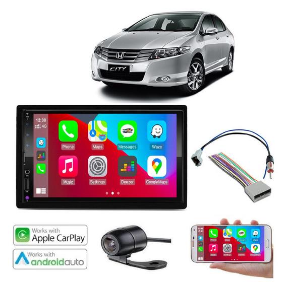 Imagem de Mp5 Multimidia AndroidAuto Carplay Honda City 2012 2013 2014