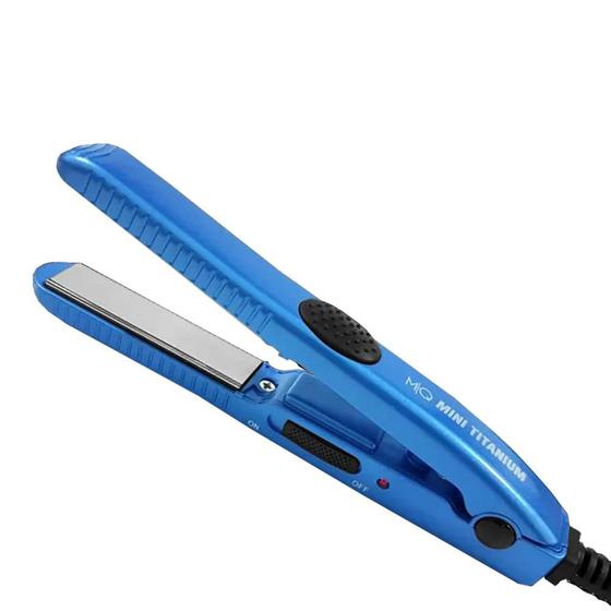 Imagem de MQ Professional Titanium Mini Prancha De Cabelo Azul Bivolt