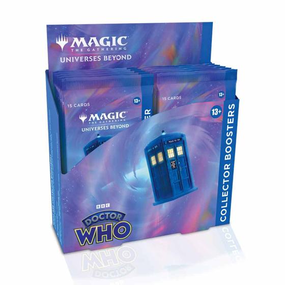 Imagem de MTG Universe Beyond Doctor Who Collector Booster Box Inglês
