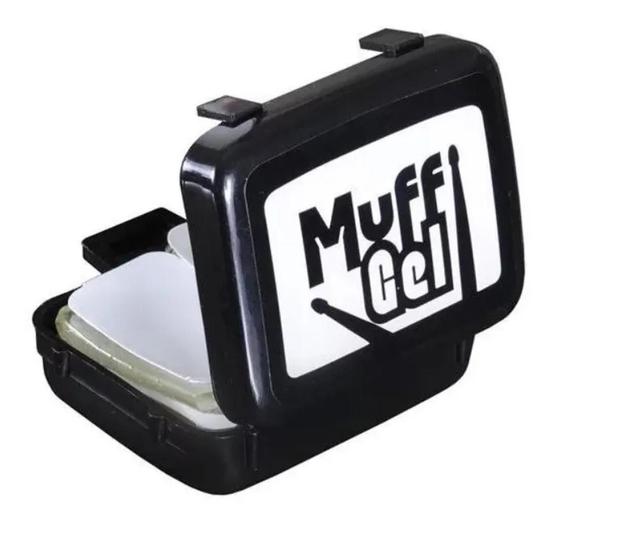 Imagem de Muff Gel Para Pele De Bateria Abafador Kit C/ 6 Luen