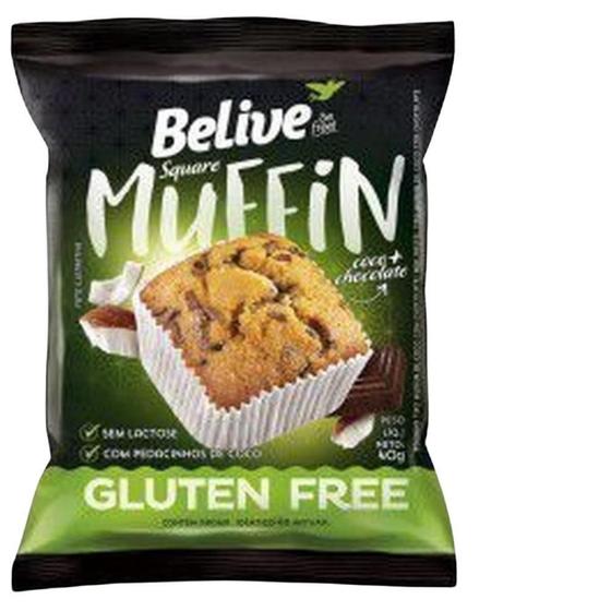 Imagem de Muffin Belive Coco Com Chocolate 10X40G