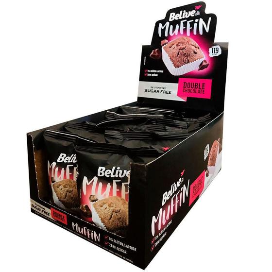 Imagem de Muffin Belive Double Chocolate Zero 10X40G