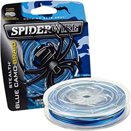 Imagem de Mult. spiderwire blue camu braind 182mt/0,30mm