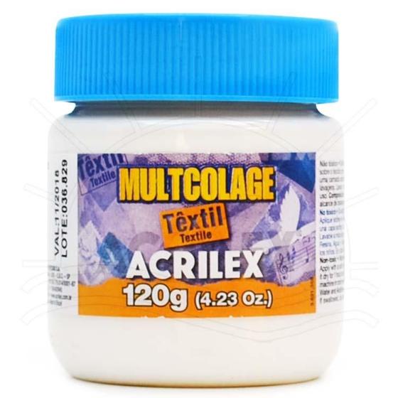 Imagem de Multcolage Têxtil Acrilex - 120g