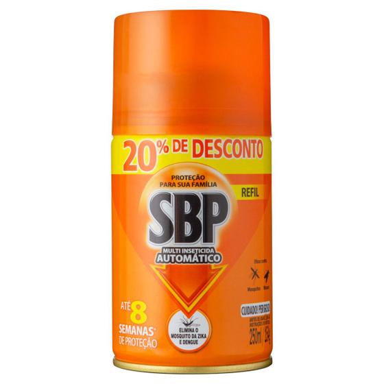 Imagem de Multi-inseticida Automático Sbp Frasco 250ml Refil 