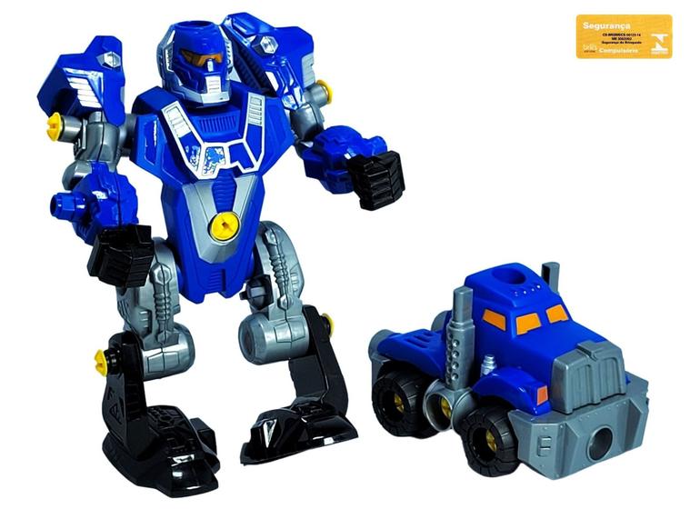 Imagem de Multibot Truck Transform Picapau Caminhao e Robo 2 em 1 com Acessorios