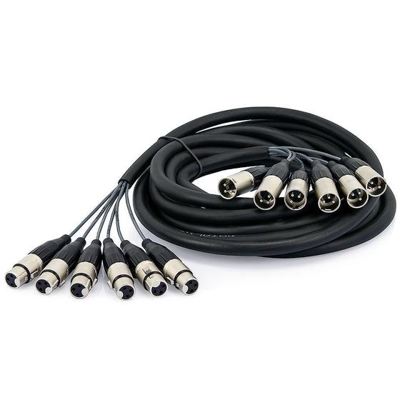 Imagem de Multicabos Com Conectores Xlr 28 Vias Amphenol - 30 Mt