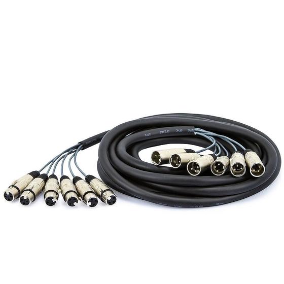 Imagem de Multicabos Com Conectores Xlr 6 Vias - Cirilo Cabos, 30Mts