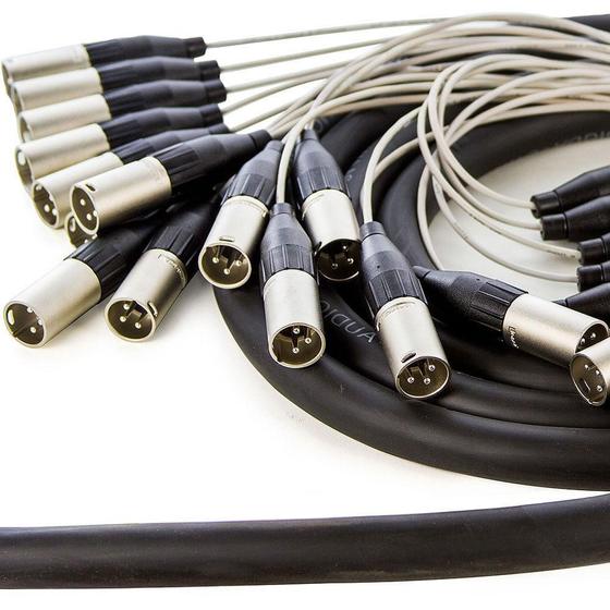 Imagem de Multicabos Conectores Xlr 24 Vias Amphenol - 4 Mt