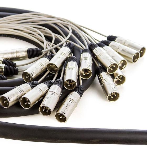 Imagem de Multicabos Conectores Xlr 24 Vias Santo Angelo - 15 Mt