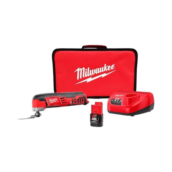 Imagem de Multicortadora Milwaukee 12v 2426-159 C/ Carregador Bivolt, Bateria e Bolsa