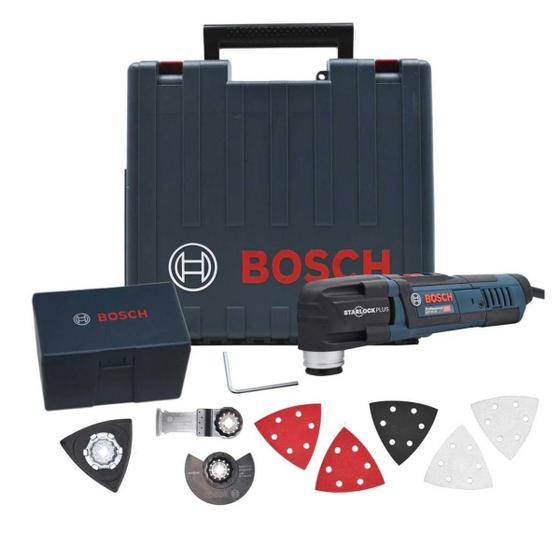 Imagem de Multicortadora Oscilante Bosch GOP 30-28 300W Com Maleta Acessórios e Velocidade Variável 220V - 0 601 237 0E0 