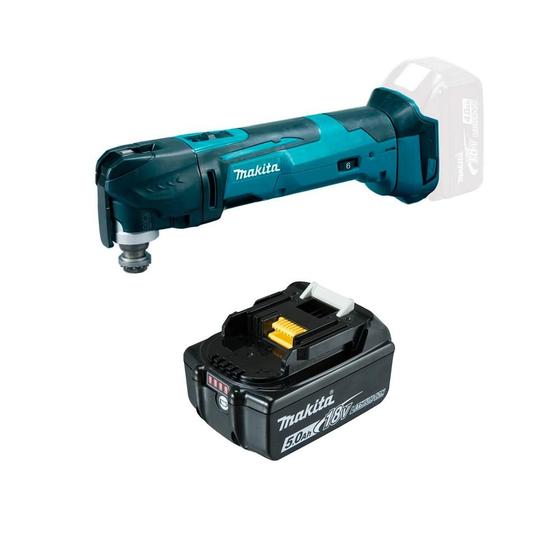 Imagem de Multiferramenta oscilante 18V DTM51Z + 1 Bateria 5Ah Makita