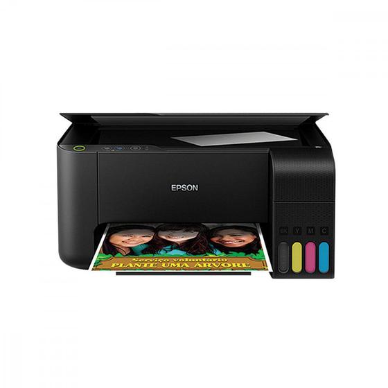 Imagem de Multifuncional Epson Tanque de Tinta L3110 EcoTank Colorida Imprime, Digitaliza e Copia.