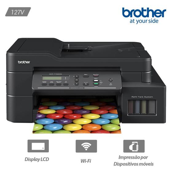 Imagem de Multifuncional Jato Tinta Brother Dcpt720dw  Wifi