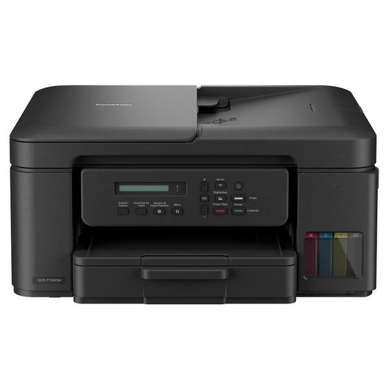 Multifuncional Tanque de Tinta DCP-T730DW, Wi-Fi, Bivolt, Duplex e ADF, BROTHER BROTHER Imagem de Multifuncional Tanque de Tinta DCP-T730DW, Wi-Fi, Bivolt, Duplex e ADF, BROTHER BROTHER