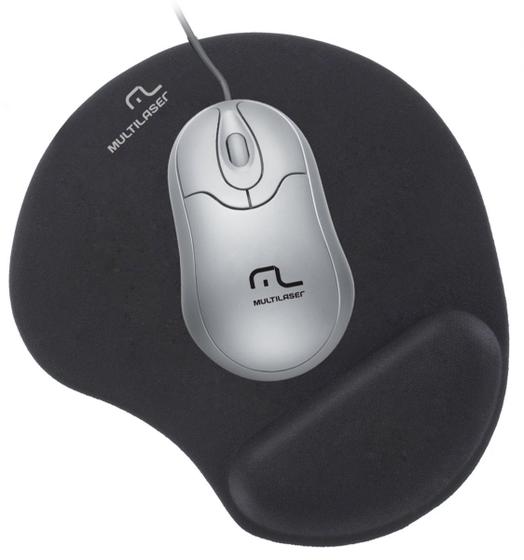 Imagem de Multilaser Mouse Pad Gel AC024 Preto