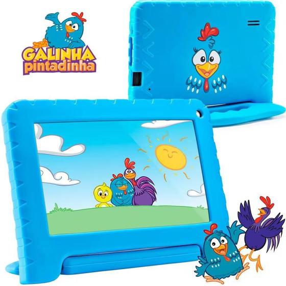 Imagem de Multilaser tablet galinha pintadinha 64gb nb419