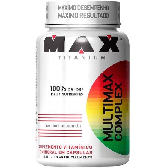 Imagem de Multimax Complex Max Titanium - 90 caps