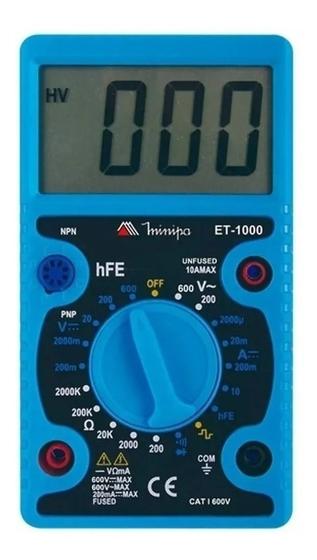 Imagem de Multímetro de Tensão Digital ET1000 Minipa - Qualidade