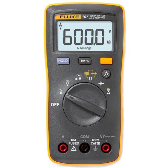 Imagem de Multímetro Digital 600V CAT3 107 - FLUKE