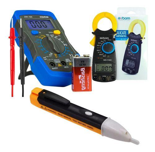 Multimetro Digital  Caneta Tensão Alicate Amperimetro Kit  é boa?