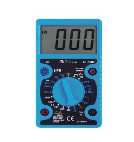 Imagem de Multimetro Digital Cat-I / Et-1000 Minipa