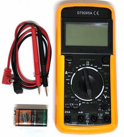 Imagem de Multimetro Digital Com Aviso Sonoro - DT9205A