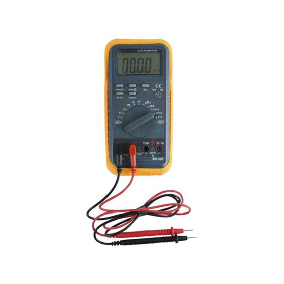 Imagem de Multímetro Digital Corrente Resistência Continuidade Audível Tensão Capacitância Diodo Md-390 Portátil Instrutherm