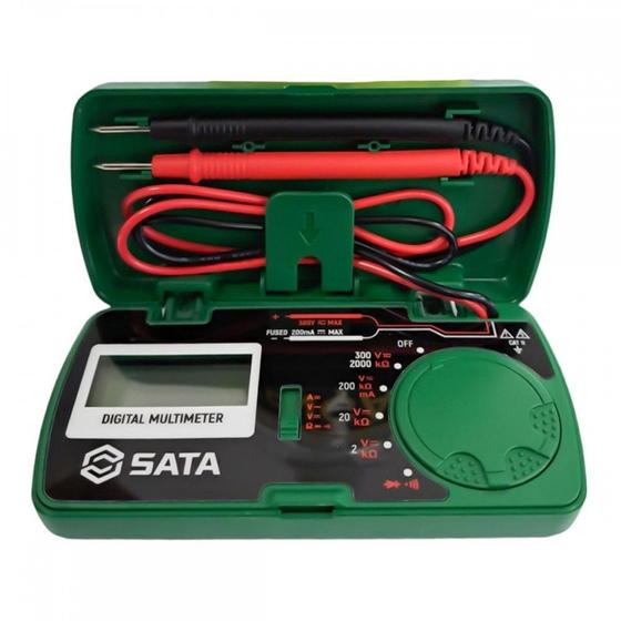 Imagem de Multimetro Digital De Bolso Sata Cat Iii - Stdy03001