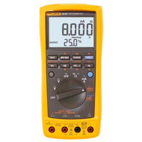 Imagem de Multímetro Digital T-Rms ProcessMeter CAT IV 600V / CAT III 1000V Fluke 787B