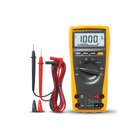 Multímetro digital True-RMS CAT III 1000V Fluke 175 Menor preço em Multímetro digital True-RMS CAT III 1000V Fluke 175