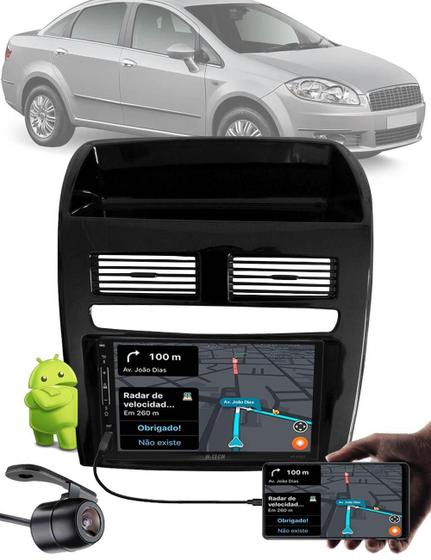 Imagem de Multimídia 7 Polegadas Android Linea 2008 Até 2014 + Câmera