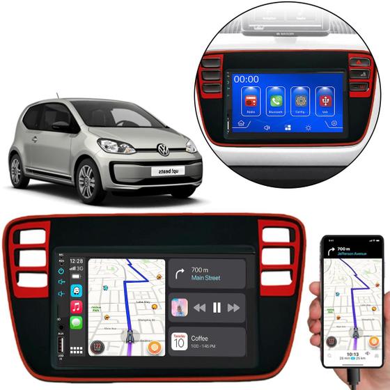 Imagem de Multimídia 7 Polegadas Up 2014-2016 Android-Auto MP5 Bluetooth + Moldura