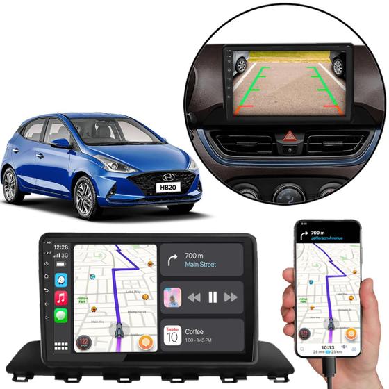 Imagem de Multimídia 9 Polegadas HB20 2020-2024 MP5 Carplay Android-Auto