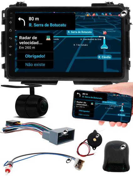 Imagem de Multimidia 9" Polegadas HRV 2015 a 2021 Android Auto CarPlay Comando Volante + Câmera de Ré