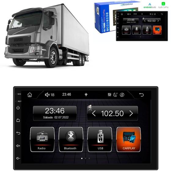 Imagem de Multimidia Caminhao VM 270 Bluetooth USB Android IOS Carplay