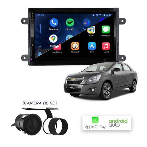 Imagem de Multimídia MP10 CarPlay e Android Auto Cobalt 2012 a 2019