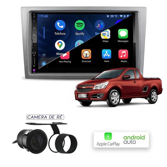 Imagem de Multimídia MP10 CarPlay e Android Auto Montana 2003 a 2012