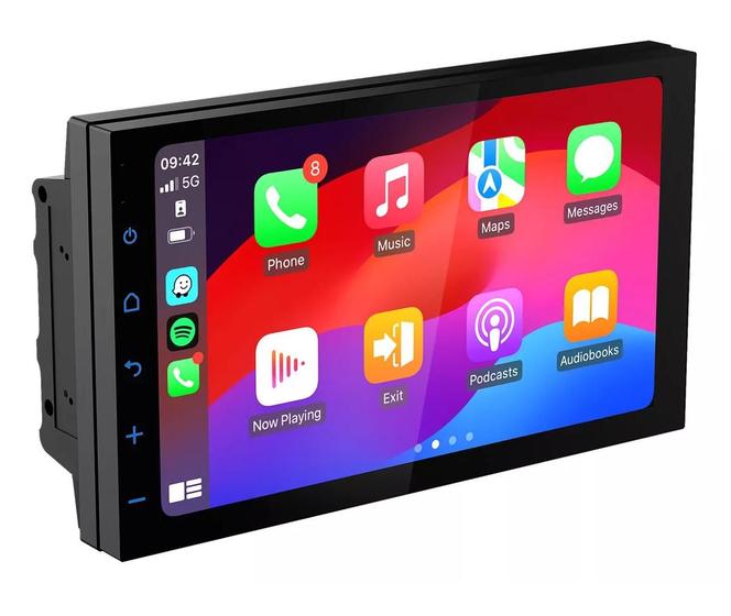 Imagem de Multimidia Mp5 Android Apple Carplay 64Gb Tela 7 Polegadas