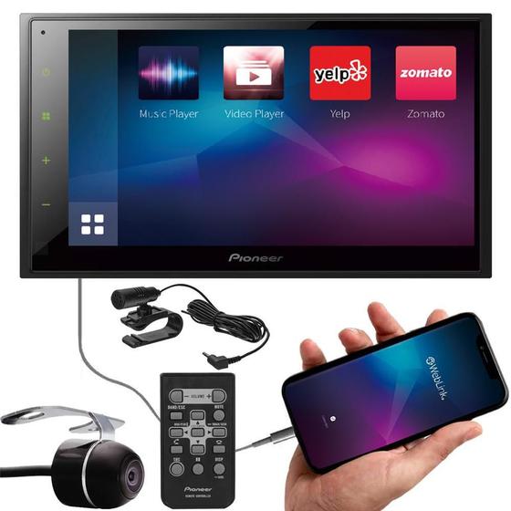 Imagem de Multimídia Pioneer Dmh-A348Bt Bluetooth Espelhamento Android