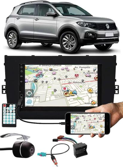 Multimídia Vw T-Cross PCD E-Tech Bluetooth Espelhamento Android IOS Interface Comando Volante + Chicotes + Câmera Ré Menor preço em Multimídia Vw T-Cross PCD E-Tech Bluetooth Espelhamento Android IOS Interface Comando Volante + Chicotes + Câmera Ré