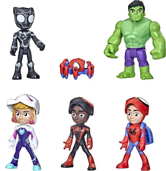 Imagem de Multipack de Figuras de Ação com Máscara Flip Marvel de 10 cm